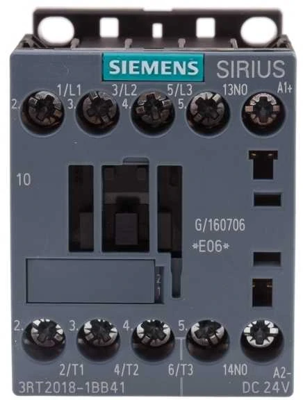 Siemens Schütz SIRIUS 3RT20 3RT2018-1BB41 24 V/DC