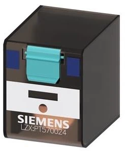Siemens Kištukinė relė, 4 CO kontaktai, įvairiaspalvė, 6 A, 32 g, 28 mm, 28 mm, 39 mm