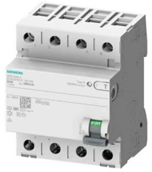 Siemens RCCB B tipo 40/4 30MA 4MW, 10 A, IP20