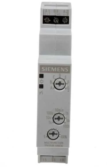Siemens Przekaźnik czasowy 1P 3A 0.05sek-100h 12-240V AC/DC (7PV1508-1AW30)
