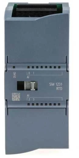 Siemens SM 1231 RTD modulis priekinis vaizdas
