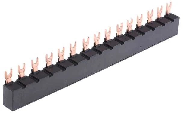 Siemens Connection bėgelis 3P kastuvas 15 mod. iki 5 grandinės pertraukiklių (3RV1915-1DB)