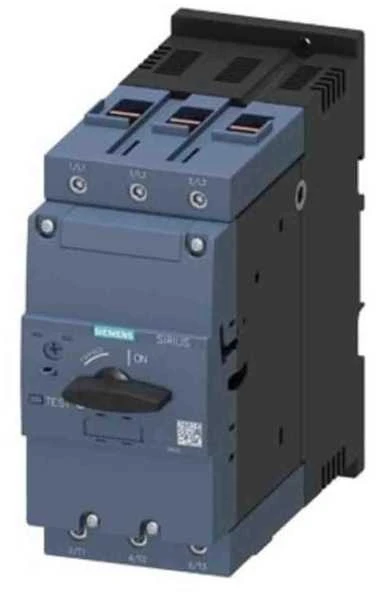 Siemens Minkštas pradžia 3 fazė 200- 480VAC 12,5A 5,5kW / 400V Uc = 110- 230V AC / DC S00 (3RW3017- 1BB14)