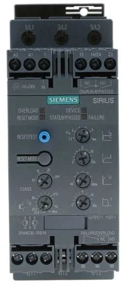 Siemens Sanftstarter Motorleistung bei 400 V 22 kW 230 11 V/AC - Power Priedas
