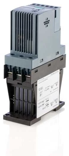 „Siemens“ švelnaus paleidimo įrenginys, 3 fazių, 200–480 V kintamoji srovė, 17,6 A, 7,5 kW / 400 V, Uc=110–230 V kintamoji/nuolatinė srovė, S00 (3RW3018-1BB14)