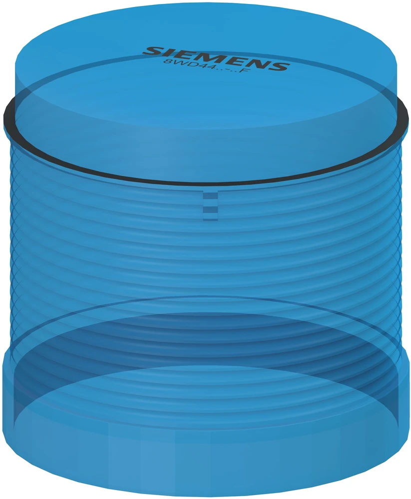 Siemens šviesos modulis mėlynas su LED 24V AC/DC nuolatine 70mm šviesa (8WD4420-5AF)