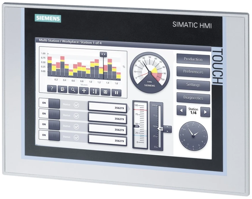 Siemens Kiti PAN.OPER.6AV2124-0JC01-0AX0