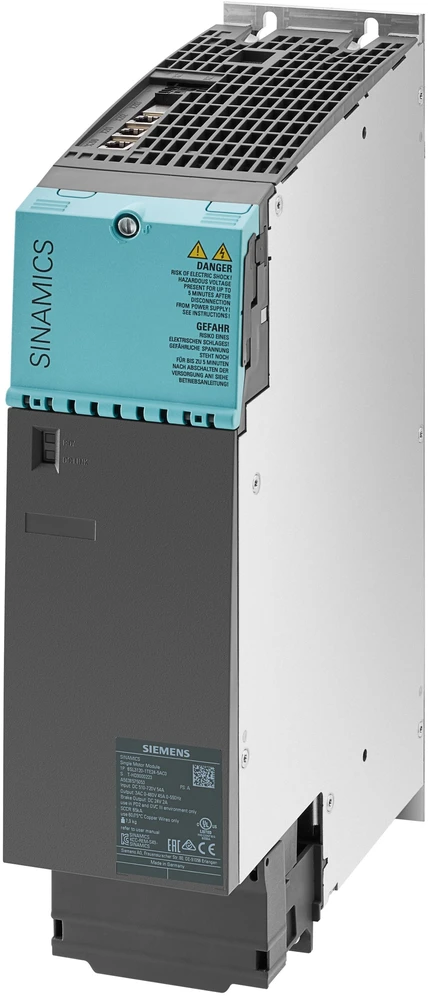 Siemens SINAMICS S120 VIENAS MOMO 45A C tipo, analoginis, sistemos maitinimas, įvairiaspalvis, 8.5kg, 9.23 kg