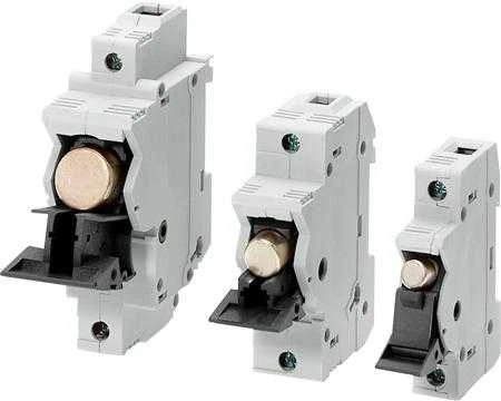 Siemens cilindrinis saugiklio jungiklis 3P 10x38mm 3NC1093