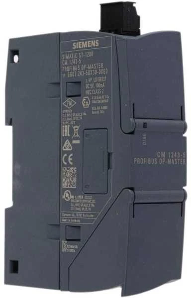 Siemens CM 1243-5 ryšio procesorius, skirtas SIMATIC S7-1200 prijungti prie PROFIBUS tinklo kaip DP MASTER SIMATIC NET (6GK7243-5DX30-0XE0)