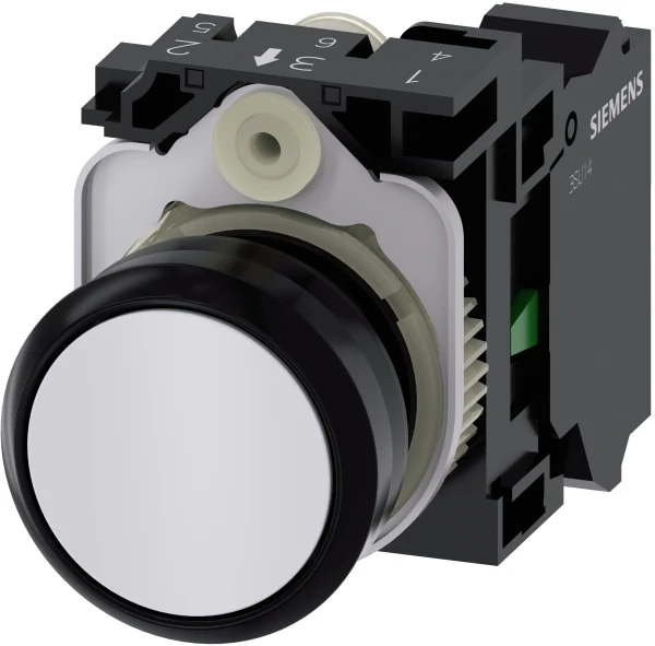 Siemens Mygtukas, baltas, IP67, IP69K, 2,23 cm, 50 mm, 100 mm, 30 mm, 50 g