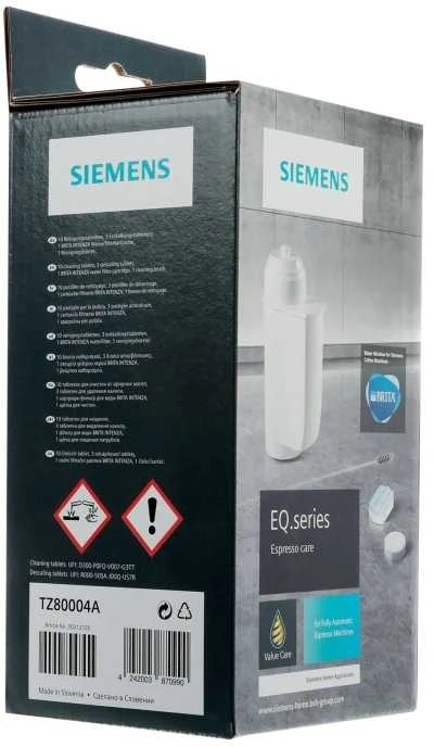 Kavos aparato valymo rinkinys Siemens TZ80004A