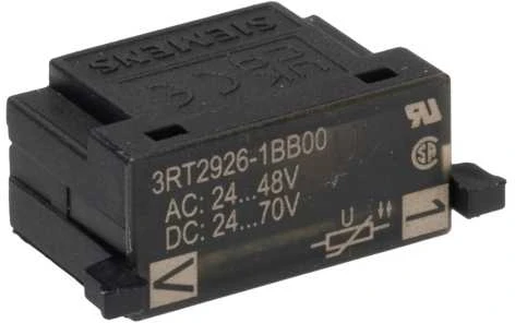 „Siemens“ varistoriaus apsaugos grandinė 24–48 V AC 24–70 V DC (3RT2926-1BB00)