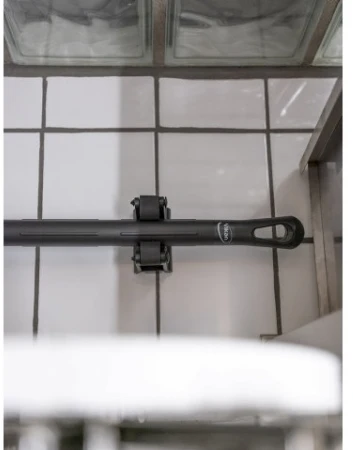 Sieninis laikiklis Vikan 82x87mm juodas vienos guminės juostos modulis juodas 1x1x1mm (1)