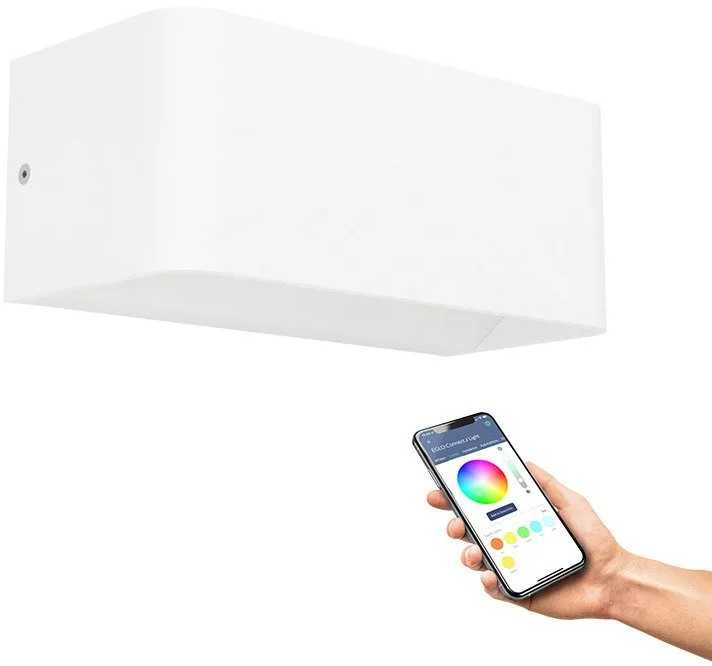 Kinkiet (sieninis šviestuvas) EGLO SANIA-Z MATTER lauke, siena L200 RGB/CCT 1250
