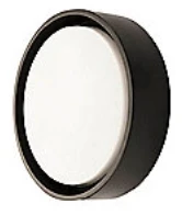 Sieninis šviestuvas Sg Armaturen As Sieninis/lubų rėmas apvalus LED 7W 3000K, 670 liumenų, juodas, IP65