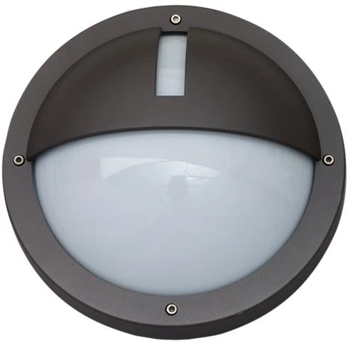 Sieninis šviestuvas SG Armaturen Uno 1100 sieninė lempa 440 lm LED su jutikliu IP65, grafito spalvos