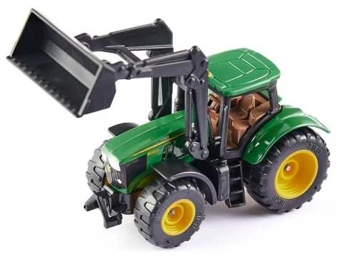 Siku John Deere traktorius su frontaliniu krautuvu