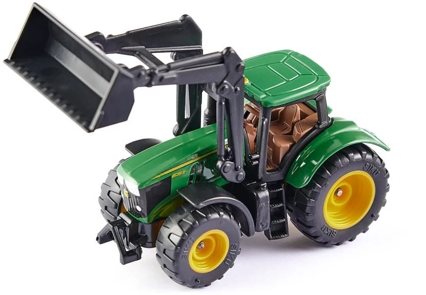 Siku John Deere traktorius su frontaliniu krautuvu