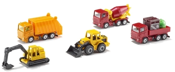 Dėlionė Siku WOW Construction Gift Set