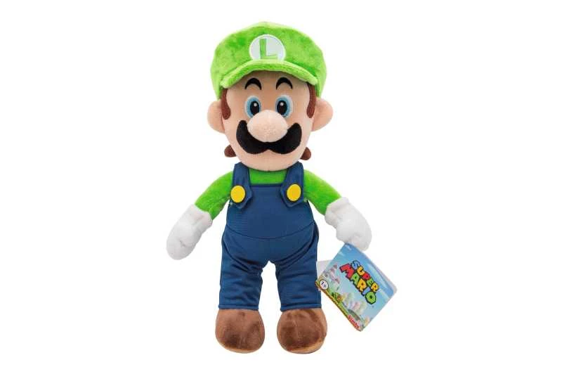 Simba Toys Nintendo Super Mario Luigi pliušinis žaislas, 30cm