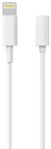 Sinox Beslag Sinox laikiklis Sinox Adaptor Lightning – Mini Jack. 0,15 m. Baltas, 0,1 m, Lightning, 3,5 mm, vyriškas, moteriškas, baltas