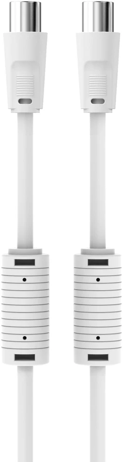 Sinox Beslag Sinox antenos kabelis „YouSee Ready“ ir „Stofa“ patvirtintas. 1,5 m. Baltas, 1,5 m, koaksialinis, koaksialinis, Baltas