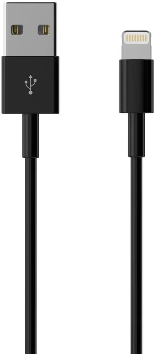 Sinox Beslag Sinox Lightning kabelis. 1 m. Juodas, 1 m, Lightning, USB A, vyriškas, vyriškas, juodas