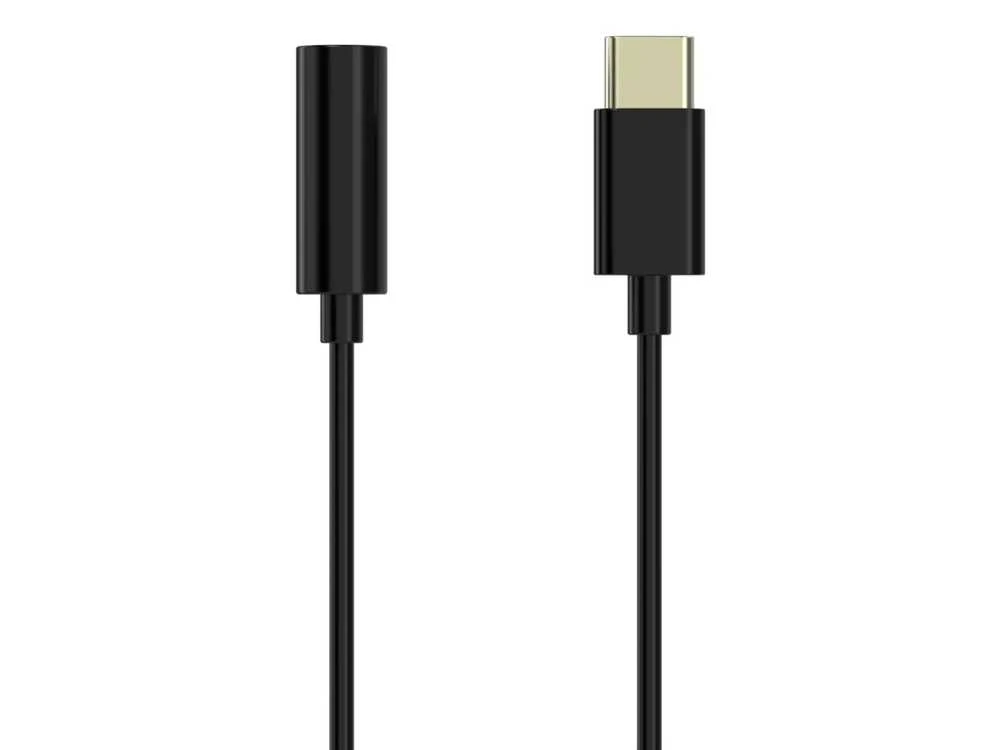 Sinox Beslag Sinox Adaptor USB C - Mini Jack. 0.15m. Juodas, USB C, Mini Jack 3.5 mm, 0.1 m, Juodas
