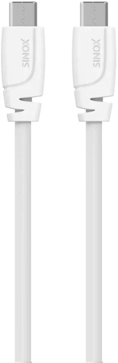 Sinox Beslag Sinox PRO USB C laidas. 1 m. Baltas