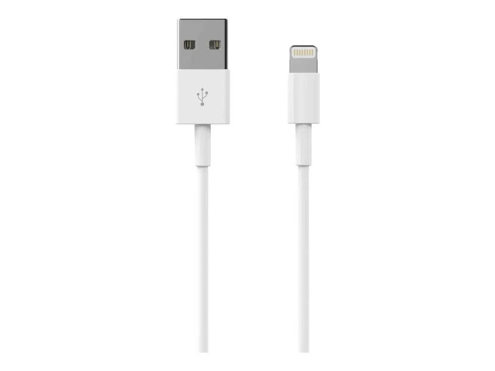 Sinox Beslag Sinox Lightning cable. 1m. Baltas, 1 m, Lightning, USB A, Male, Male, Baltas (SOE02501)