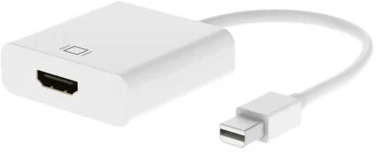 Mini DisplayPort į HDMI baltas adapteris