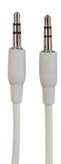 Sinox Vienas mini jack kabelis. 1 m. Baltas