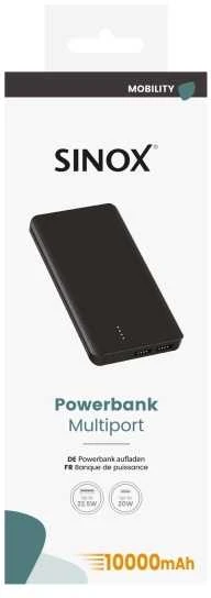 Sinox išorinė baterija 10000 mAh. Rūšiuoti