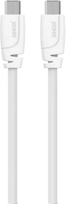 Sinox Beslag Sinox PRO USB C laidas. 3 m. Baltas