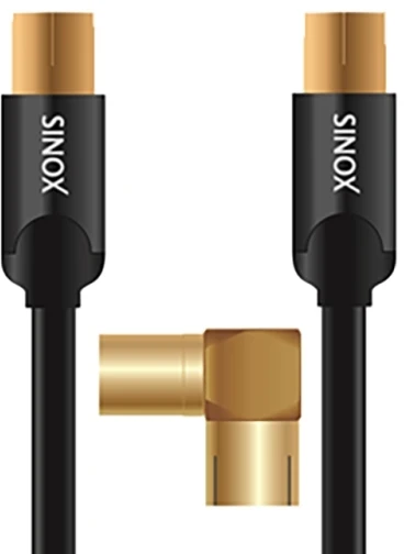 Sinox SHD antenos kabelis. 3 m. Juoda