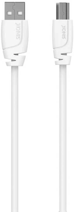 Sinox Beslag Sinox USB 2.0 laidas. 1,8 m. Baltas