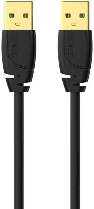 Sinox Beslag Sinox USB 2.0 kabelis. 2 m. Juodas