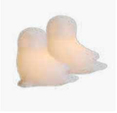 Sirius Sirius Ellen Owl, 2 pcs Set, baltas