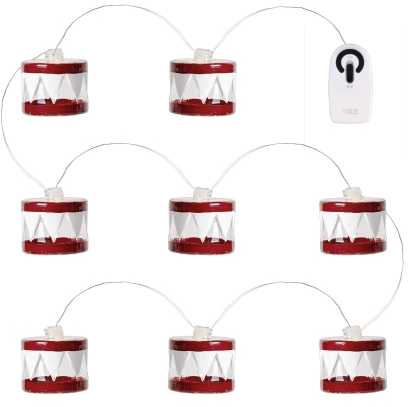 Sirius Sirius Elly Drum garland, 8L, Raudona