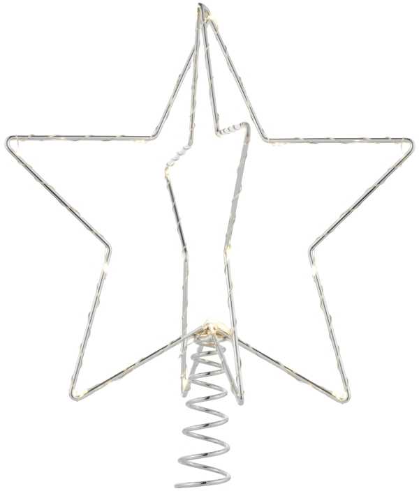 Sirius Home 51640, Šviesos dekoravimo figūrėlė, Skaidri, 30 lempučių, LED, AAA, 150 mm