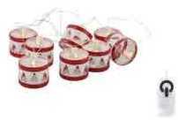 Sirius Sirius Elly Drum garland, 8L, Raudona