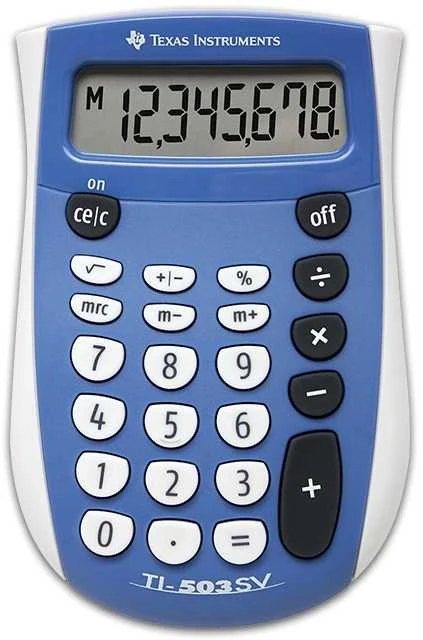 Texas Instruments **Skaičiuotuvas TI-503 !
