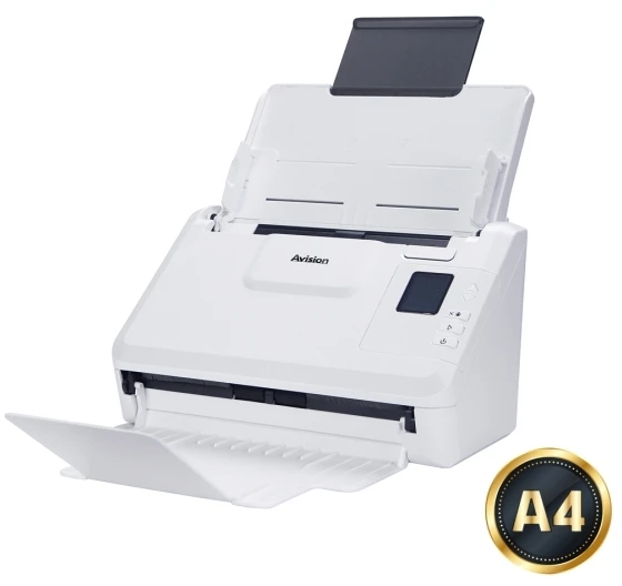Skeneris Skaner Avision Avision AD340GWN Skaner ADF 1200 x 1200 DPI A4 Baltas