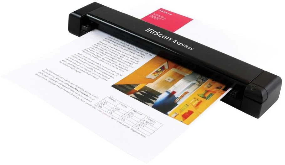 Skeneris Skaitytuvas, tiekiamas dokumentams IRIS Express 4 458510 (A4, USB, USB kabelis)