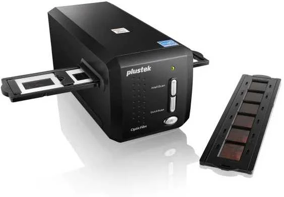 Skeneris Plustek „OpticFilm 8200i Ai“, 36,8 x 25,4 mm, 7200 x 7200 DPI, 48 bitų, 16 bitų, 1 bitas, pilkos spalvos, vienspalvis