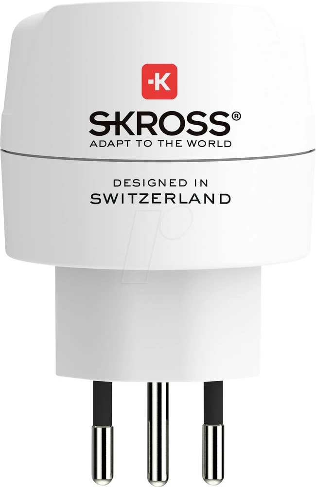 SKROSS adapteriai iš Lenkijos į Italiją, Šveicariją, Braziliją