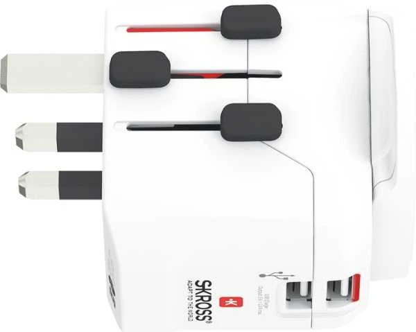 Skross Pro Light USB pasaulis (2xA)