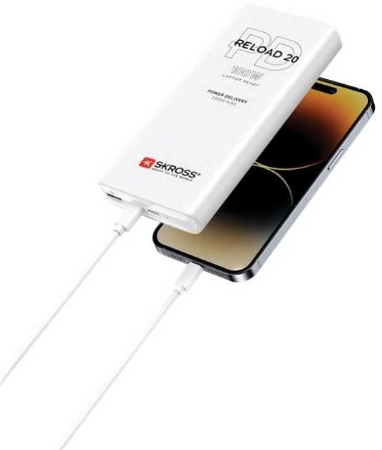 Skross Powerbank Skros Powerbank Reload 20 PD 100 W - Maksimali talpa 20000 mAh