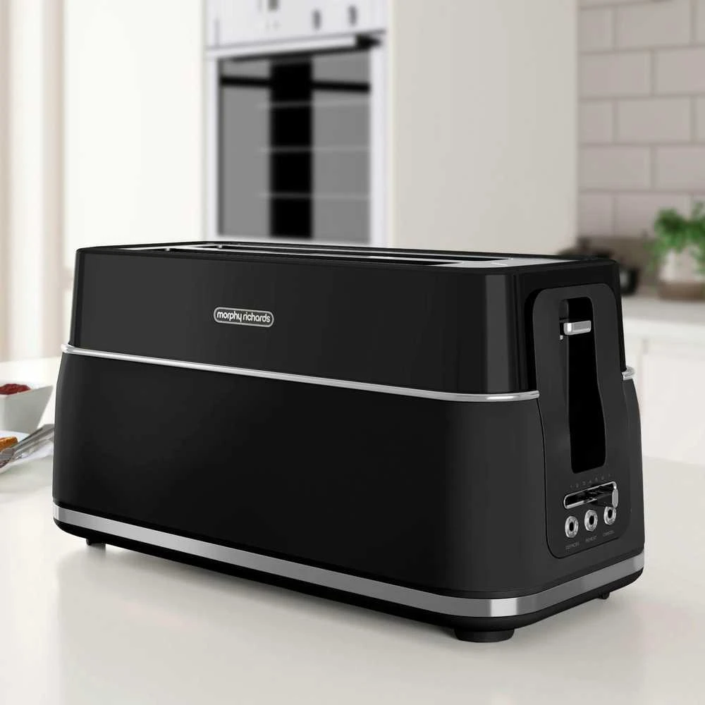 Skrudintuvas Morphy Richards 245744 toaster 7 4 slices 1750 W Juodas